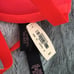 Victoria's Secret VS Fashion show red eyelash lace push up strappy bra 36C 34D