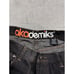 Akademiks Jeans Mens Black Measured 37x32 Embroidered Baggy Y2K