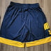 Jordan University of Michigan Wolverines Team Basketball Shorts Men's Size XL