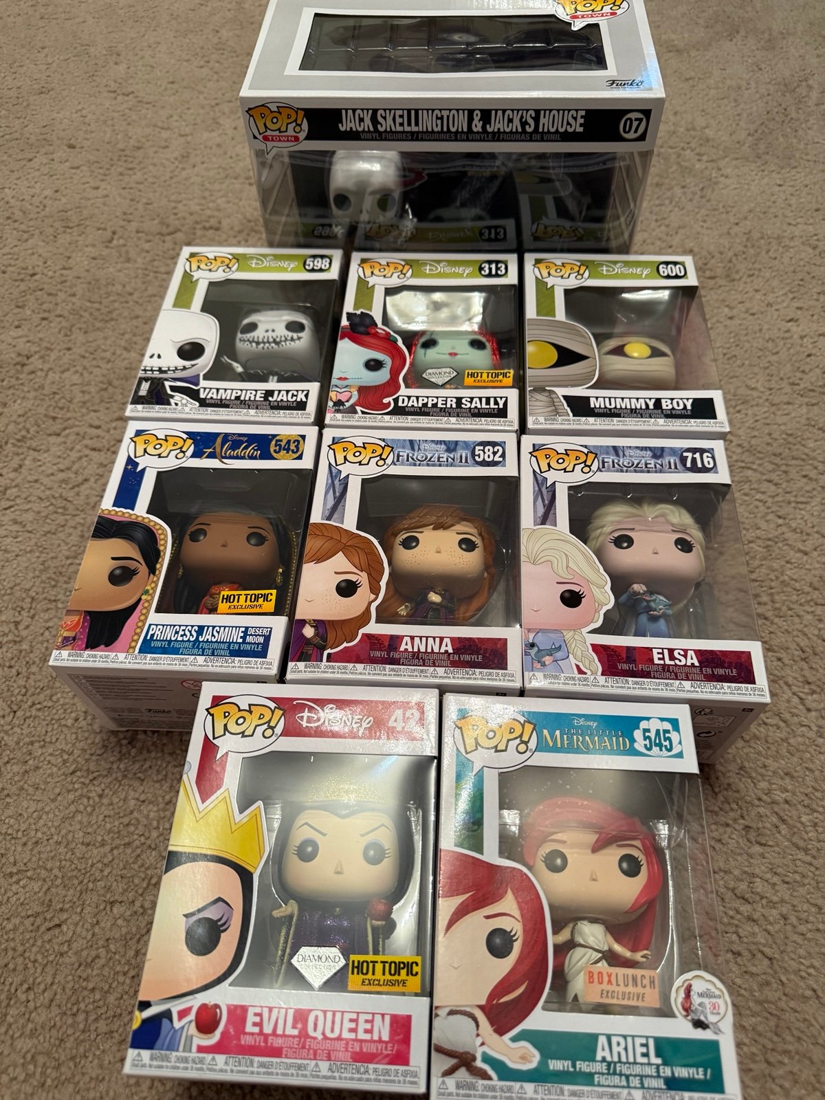 Funko Pop Lot. Disney!
