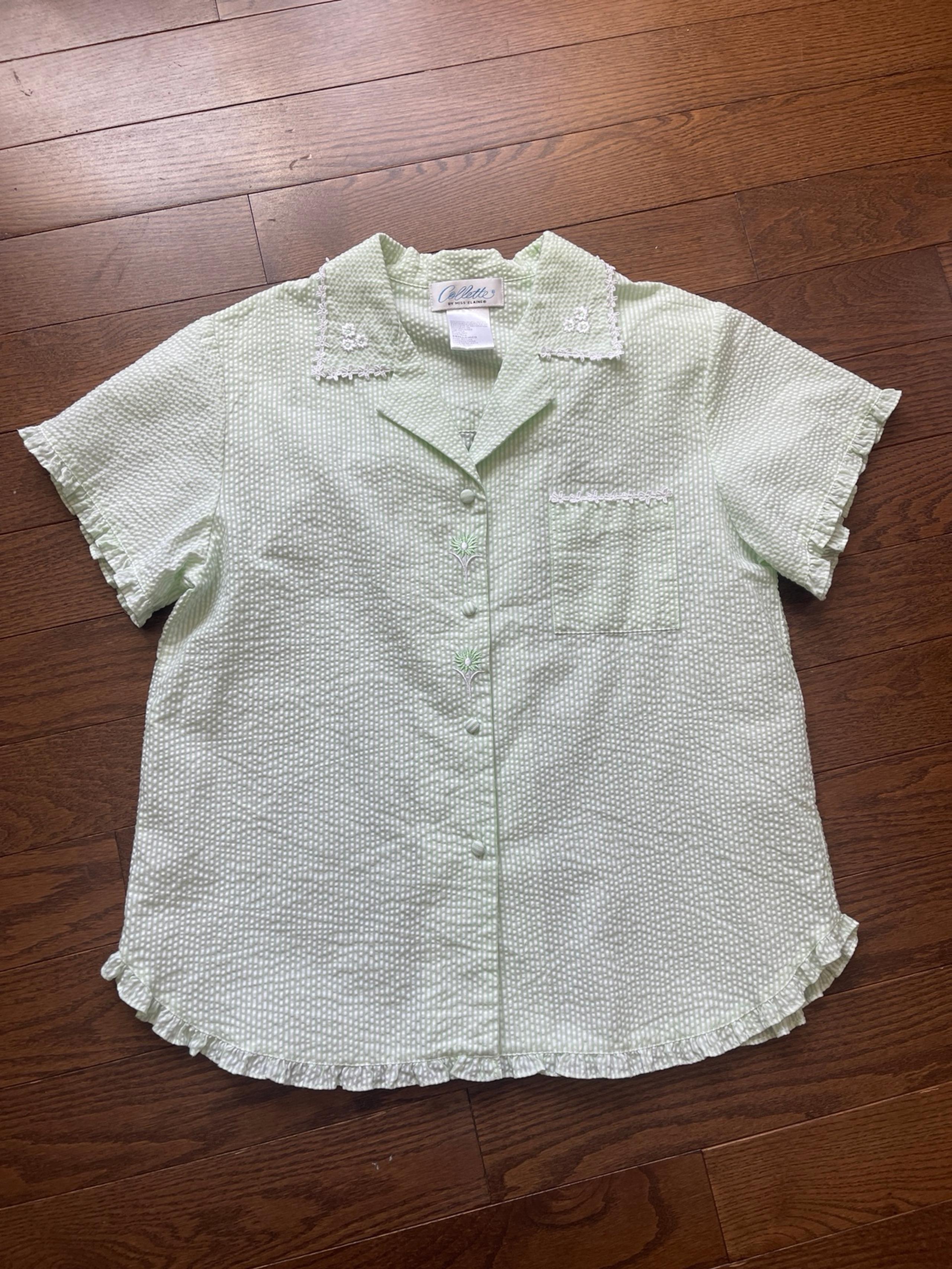 Collette by Miss Elaine, Pjs top,  size Small , NWOT