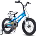 RoyalBaby Freestyle Kids Bike 16 Inch Bicycle for Boys Girls Ages 3-12, BLUE