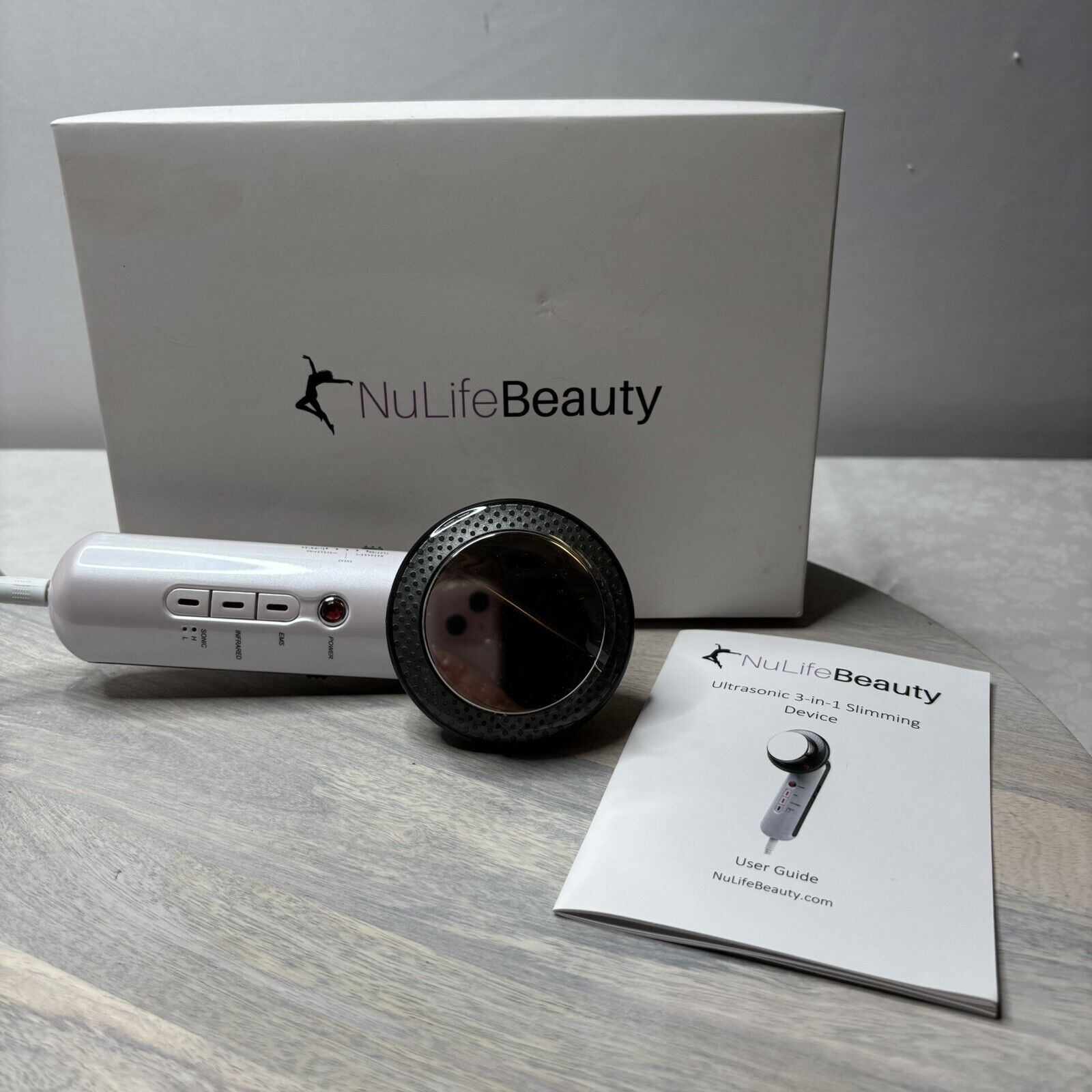 Ultrasonic Fat And Cellulite Burner By NuLife Beauty In Box - Tested