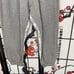 Stampd Joggers Sweatpants Size L Logo Striped Zip Pockets Drawstring Gray New