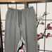 Stampd Joggers Sweatpants Size L Logo Striped Zip Pockets Drawstring Gray New