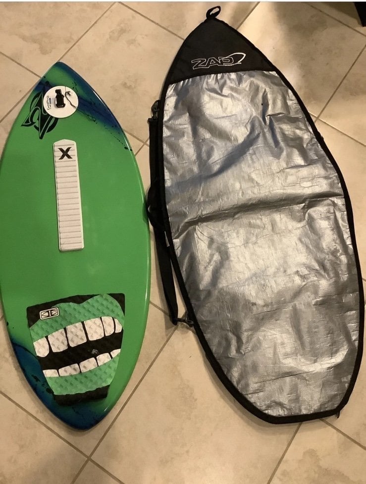 Zap Skimboard no bag 49x19 Excellent Condition
