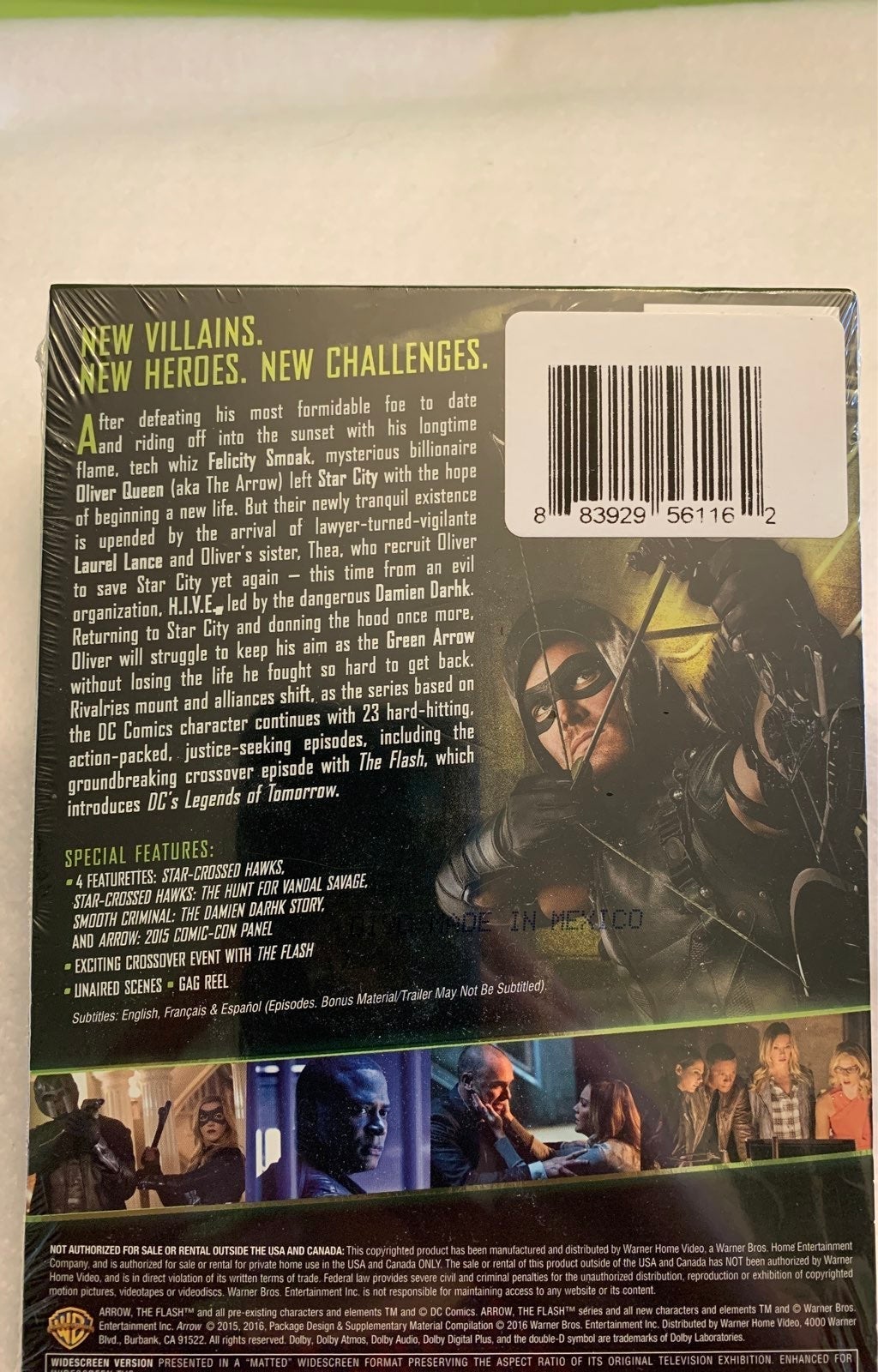 Arrow seasons 1-4 dvd collections DVD