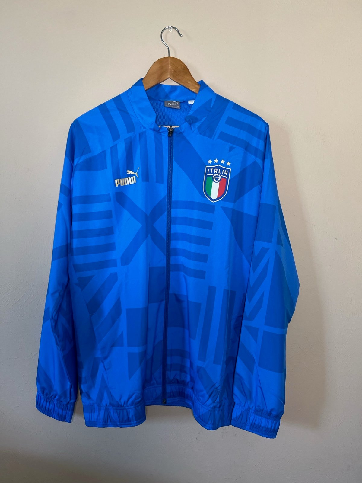 Italy national team soccer windbreaker