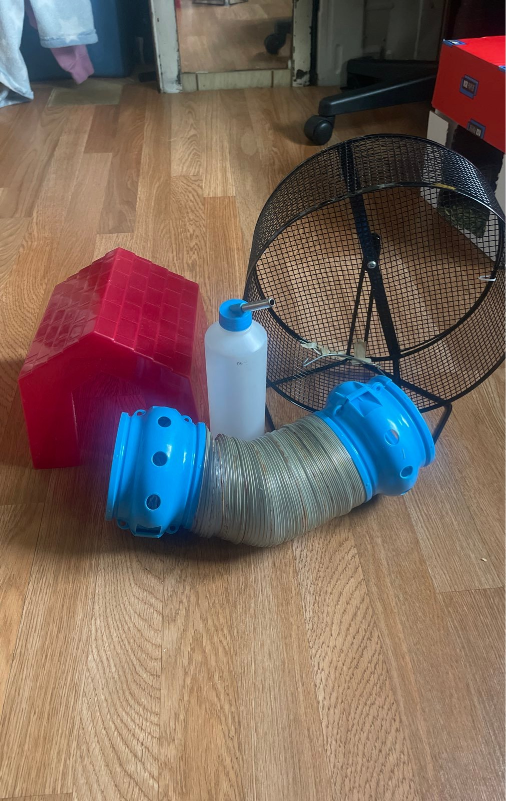 Small animal cage accessories