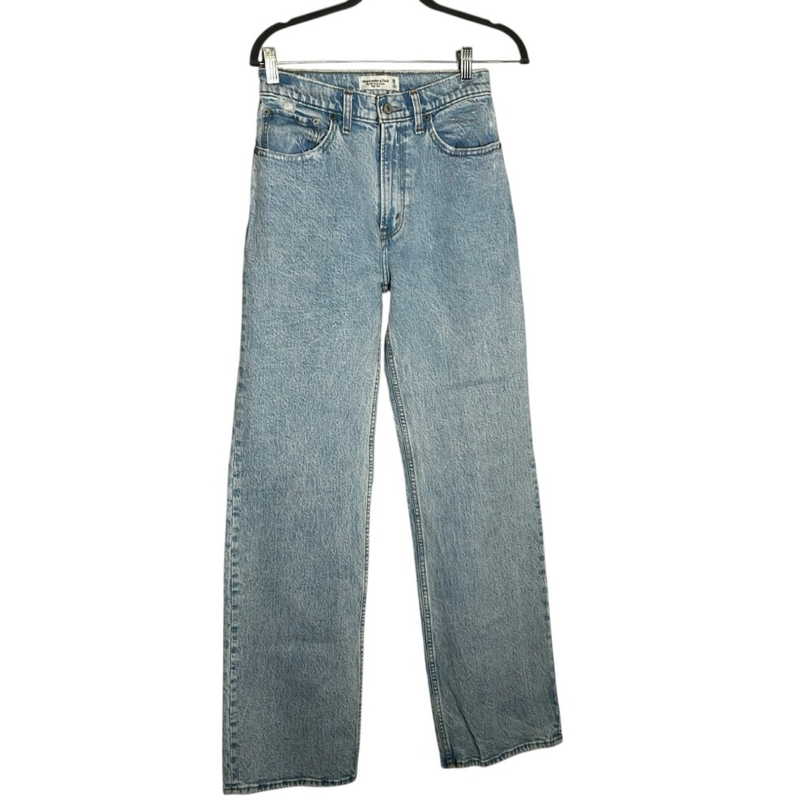 Abercrombie & Fitch Woman’s The 90’s Relaxed High Rise Jeans Size 26/2 Long
