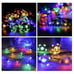 (2 packs)Solar String Lights Outdoor, Waterproof 23ft 50 LED Solar Powered