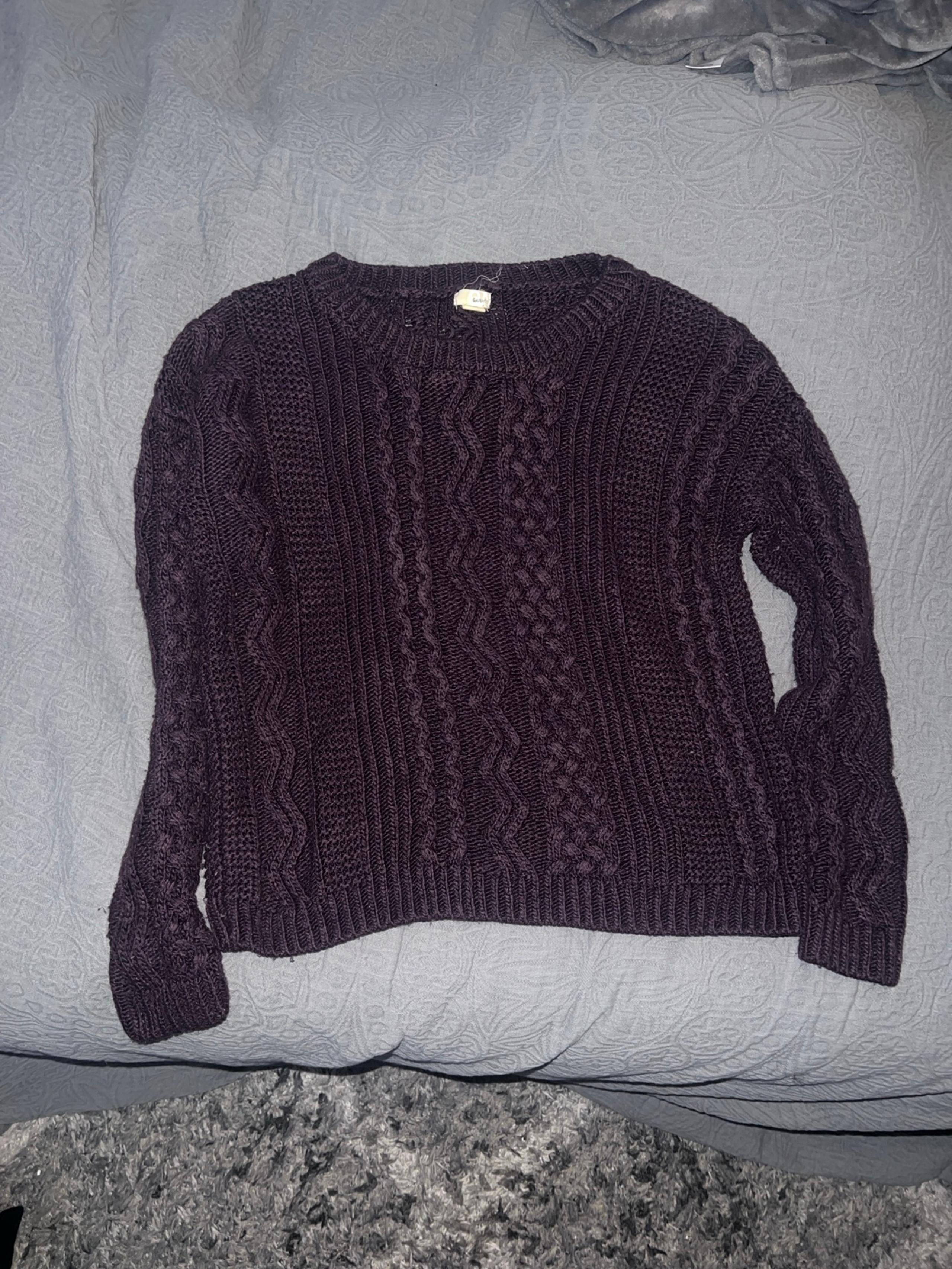 XS Garage Purple Sweater