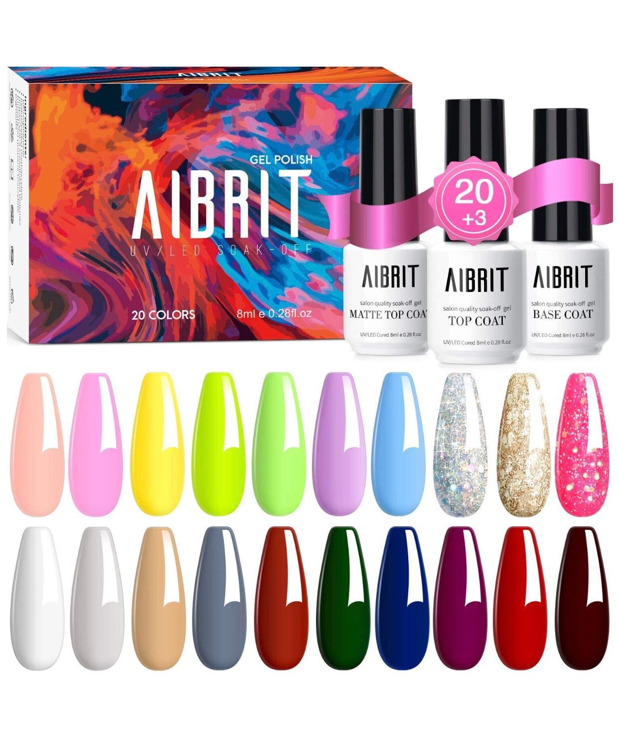 Gel Nail Polish Kit