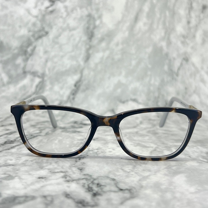 Calvin Klein CK20507 028 Eyeglasses Rectangle Tortoise White Full Rim 52-16-140