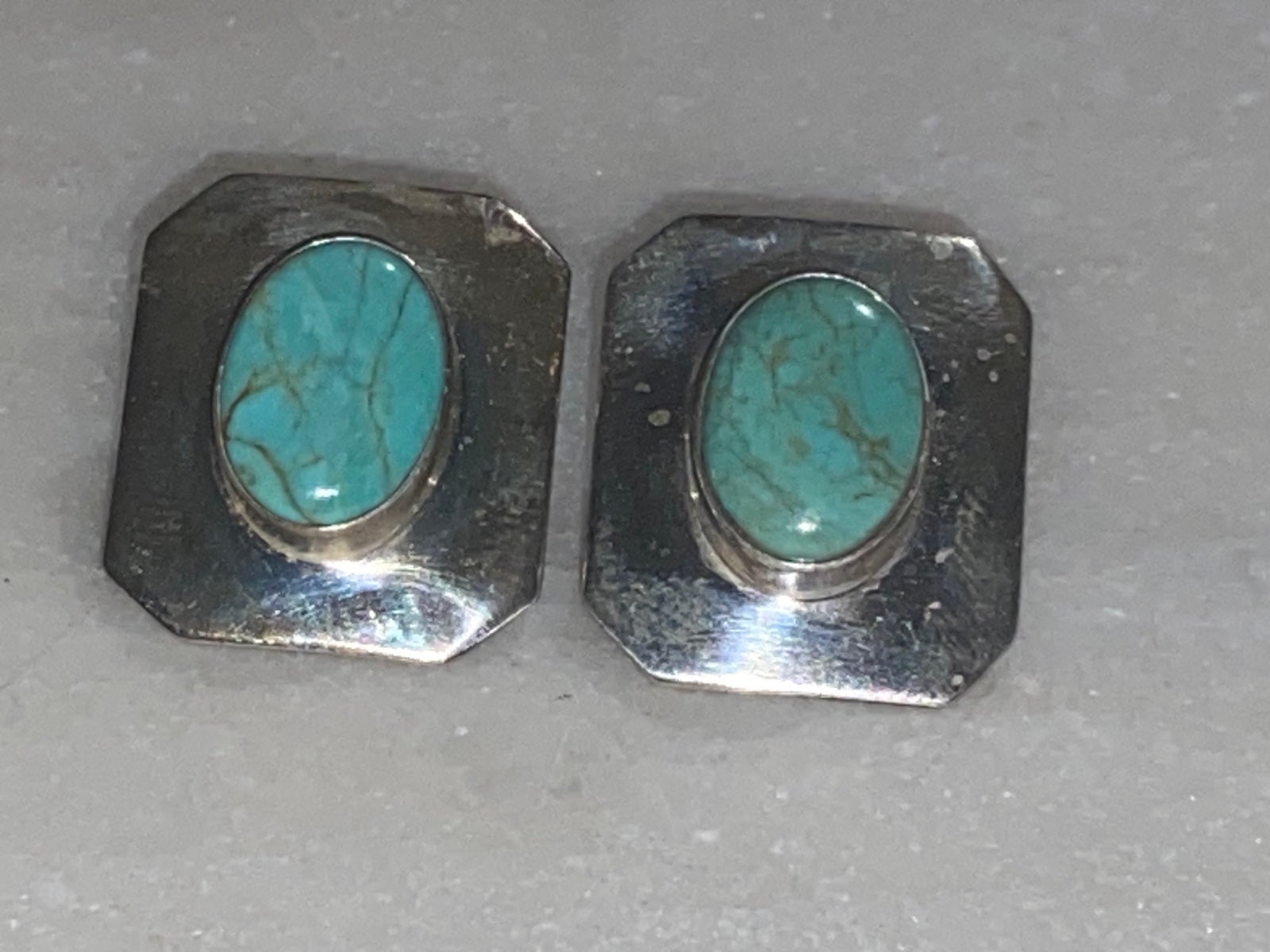 Turquoise Sterling Earrings