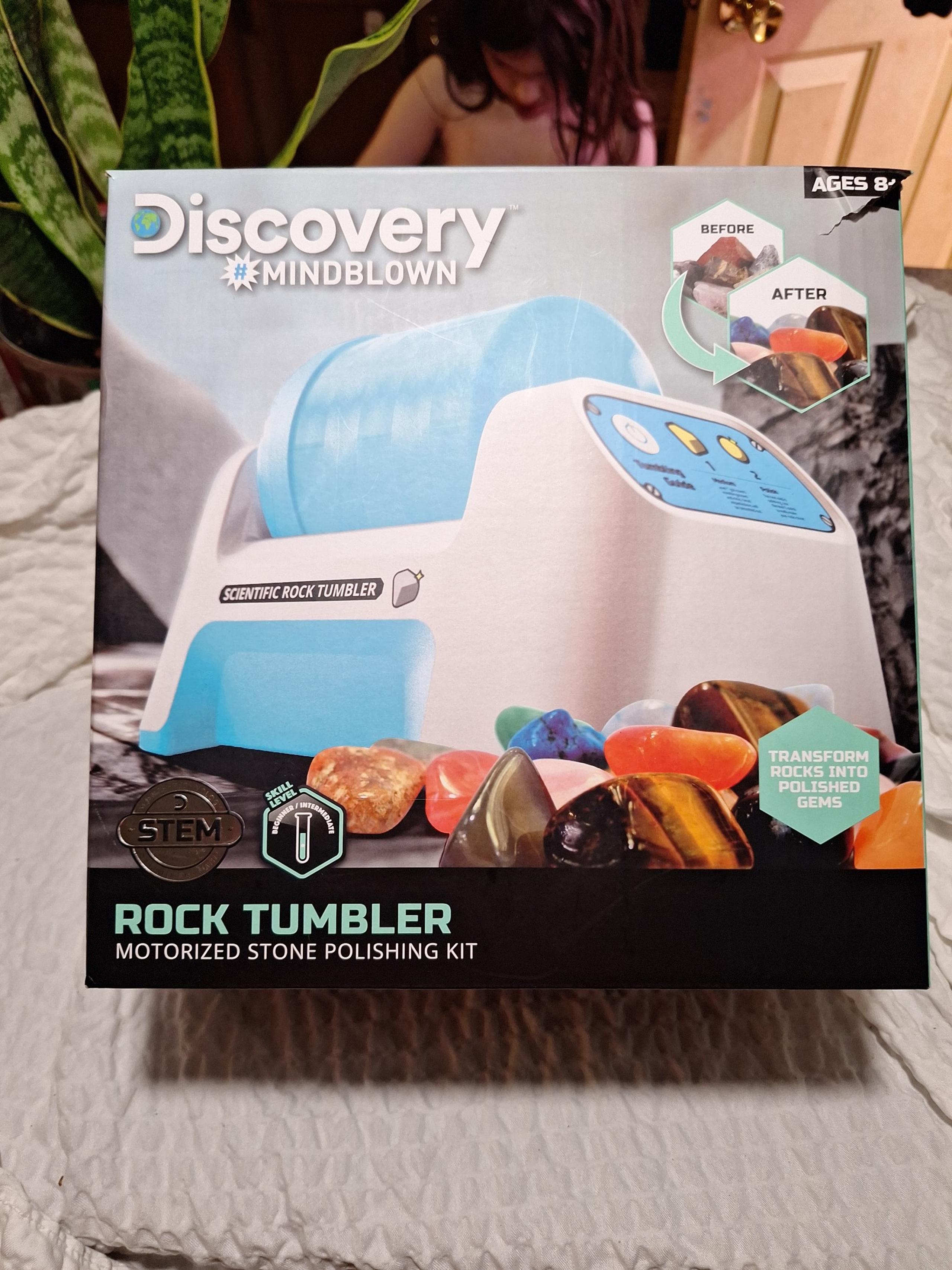 Discovery rock tumbler