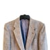 CHRISTIAN DIOR, MENS TWEED, SPORT JACKET. 2 BUTTON FRONT. BACK VENT.