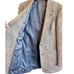 CHRISTIAN DIOR, MENS TWEED, SPORT JACKET. 2 BUTTON FRONT. BACK VENT.