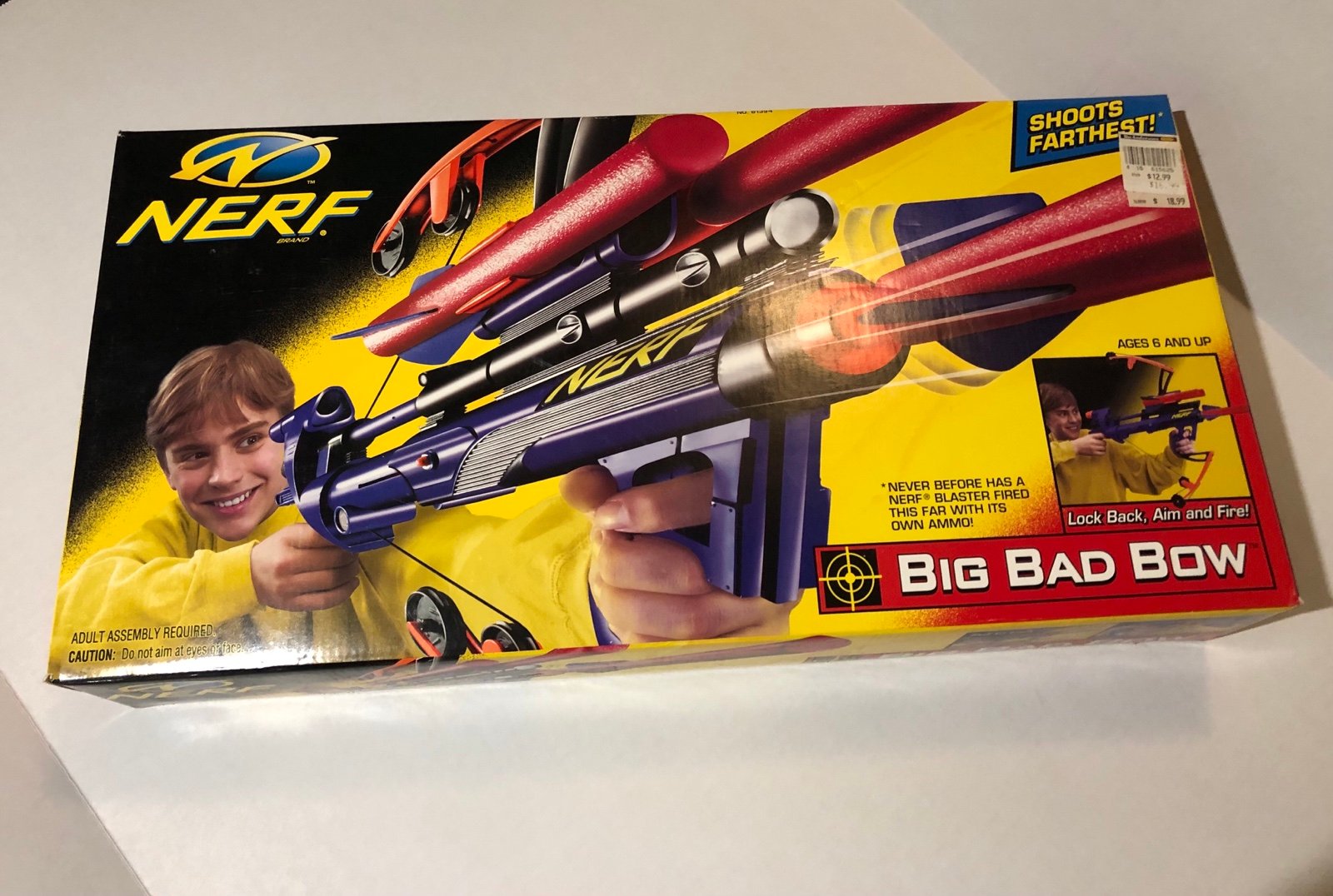 Nerf Big Bad Bow Kenner 1998 NIB
