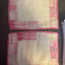 Pottery Barn Kids Quilted Patchwork Pillow Sham pink, white and green