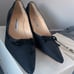 Manolo Blahnik flannel grey suede