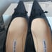 Manolo Blahnik flannel grey suede
