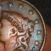 1834 Large Liberty Head Penny Beautiful tone Rare USA Genuine Copper 189 years