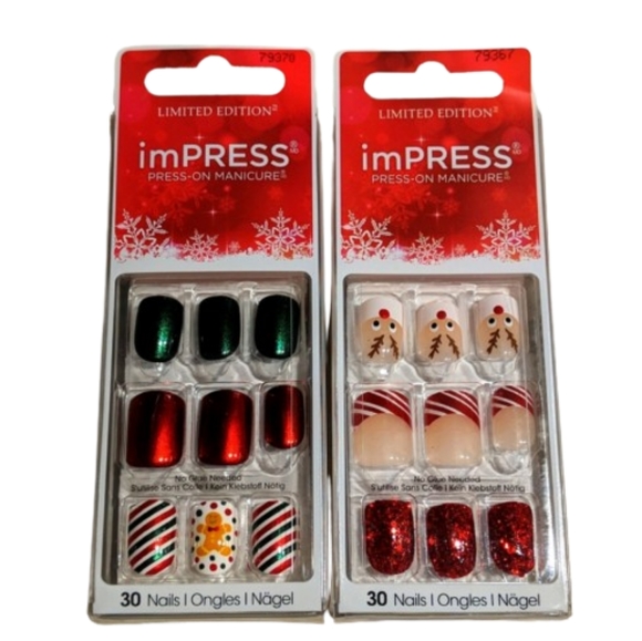 Impress Nails Holiday Bundle (Fireside + Sleigh)