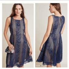 Anthropologie lace dress