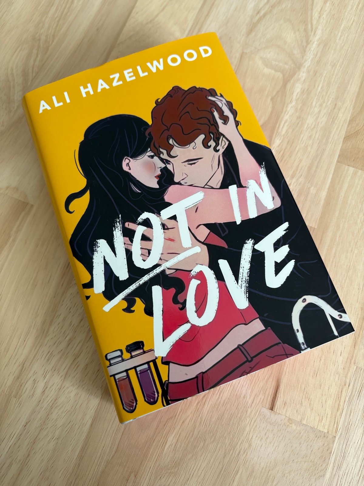 Illumicrate Afterlight special edition of Not In Love by Ali Hazelwood
