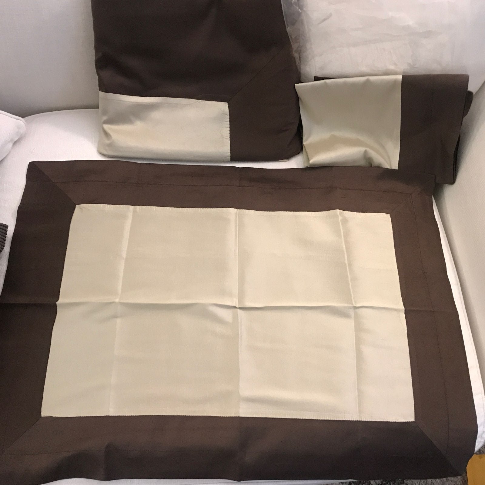 Restoration Hardware Silk Duvet Set Queen