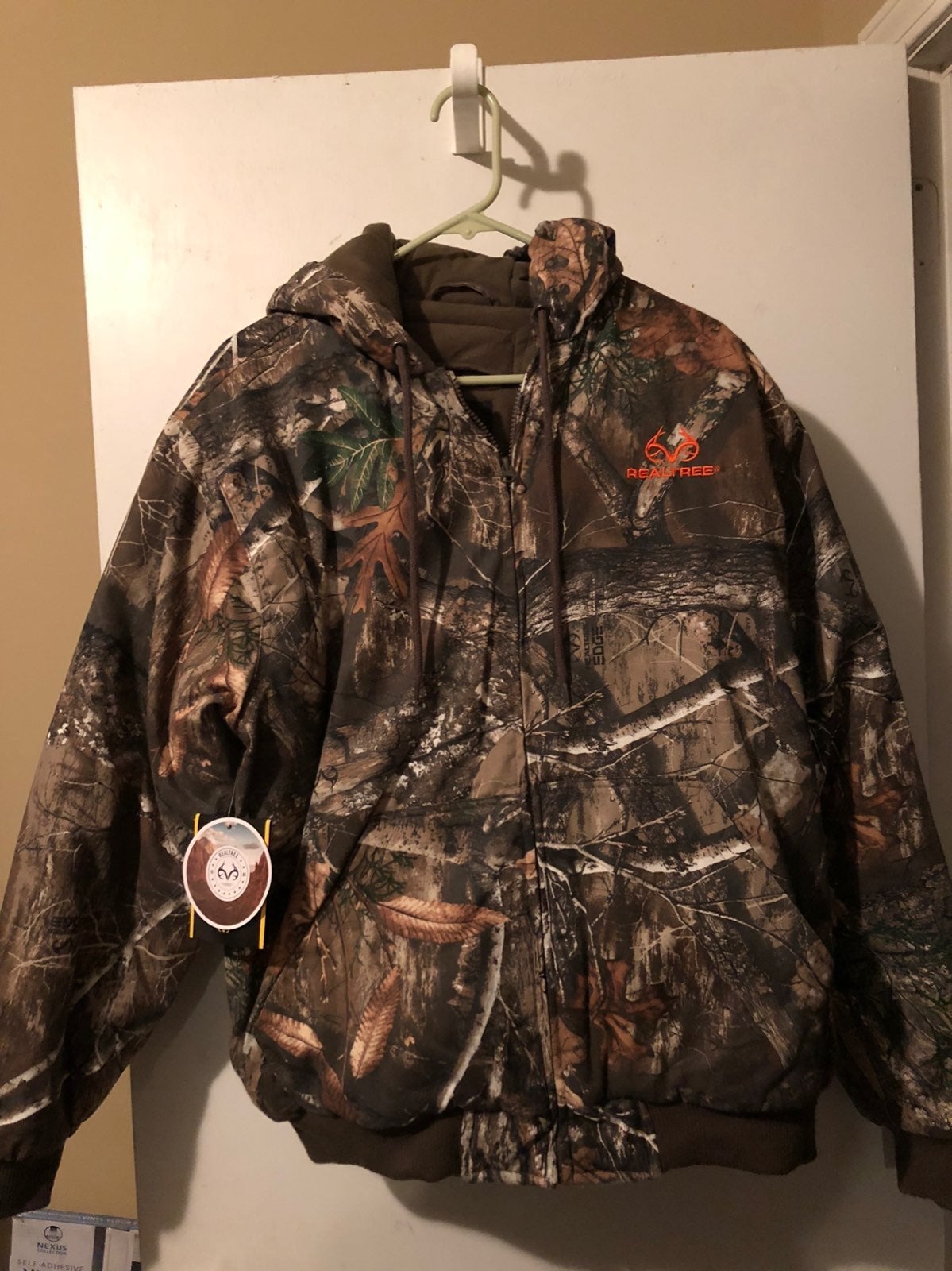 New Mens RealTree Bomber Jacket