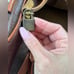 Authentic VINTAGE ETRO TRAVEL Handbag lock key included