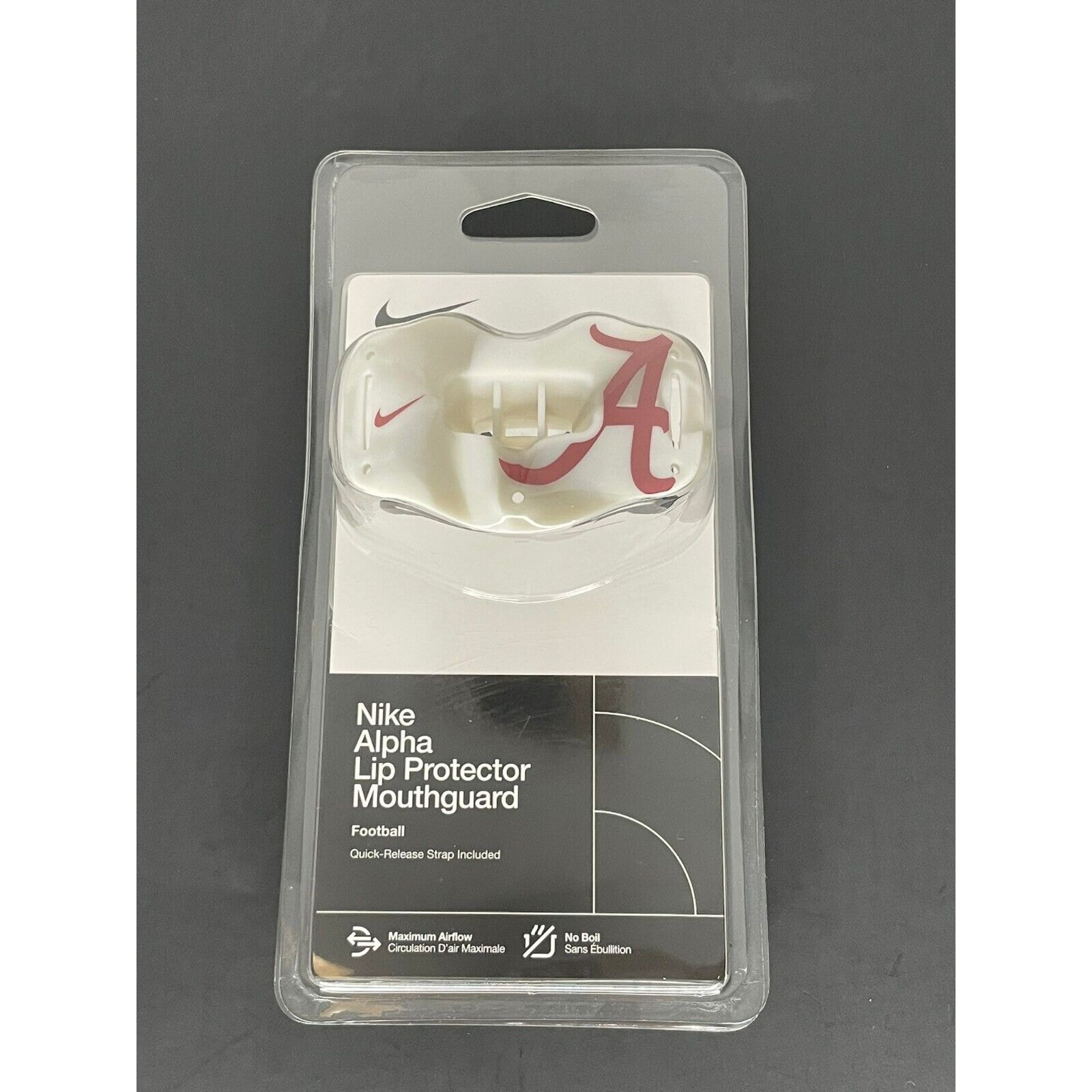 Alabama Crimson Tide Nike Alpha Lip Protector Mouthguard Adult Unisex Game Issue