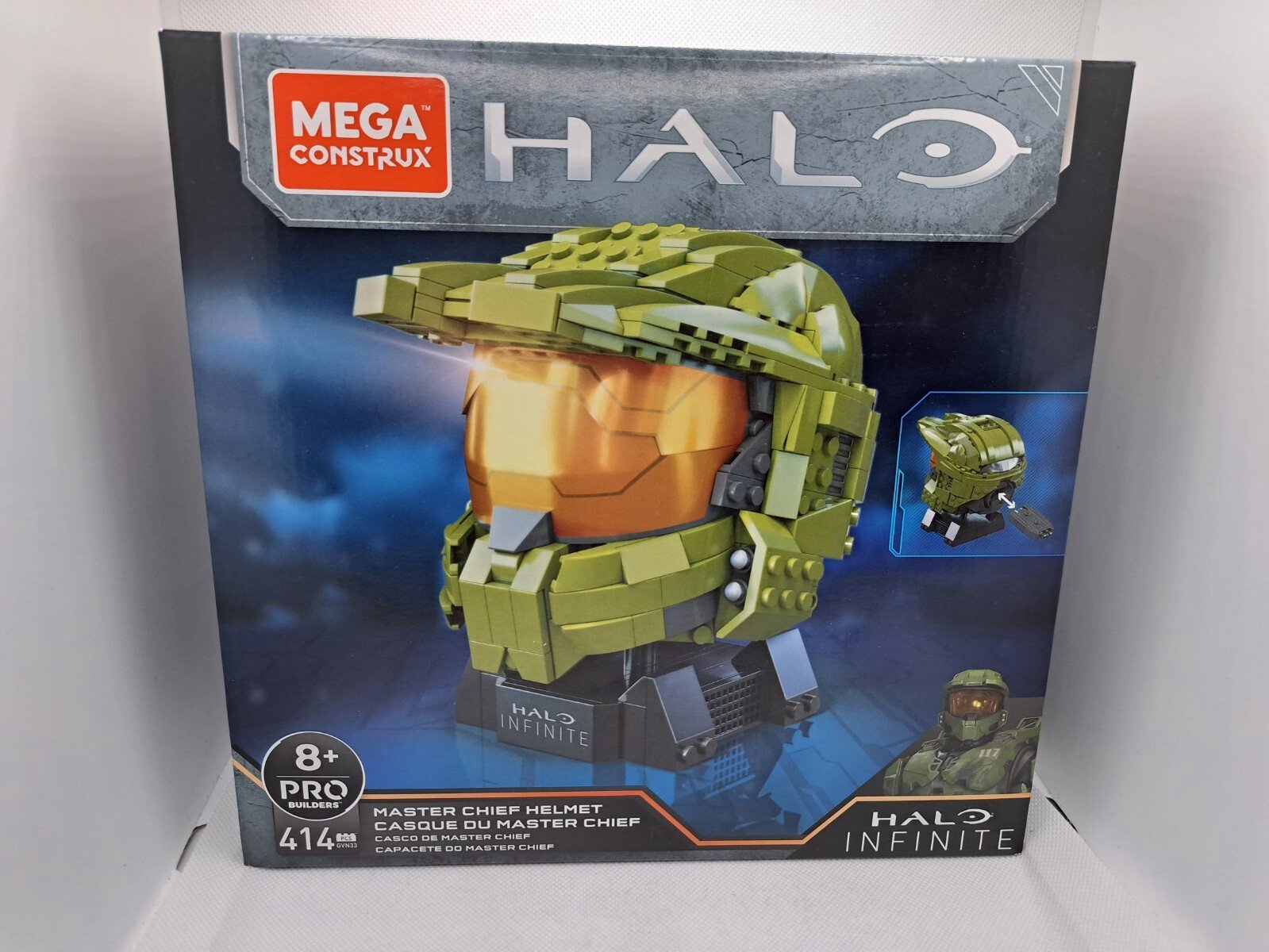 Mega Construx Halo Master Chief Helmet Exclusive