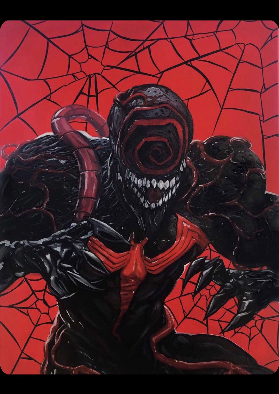 oil painting absolute carnage