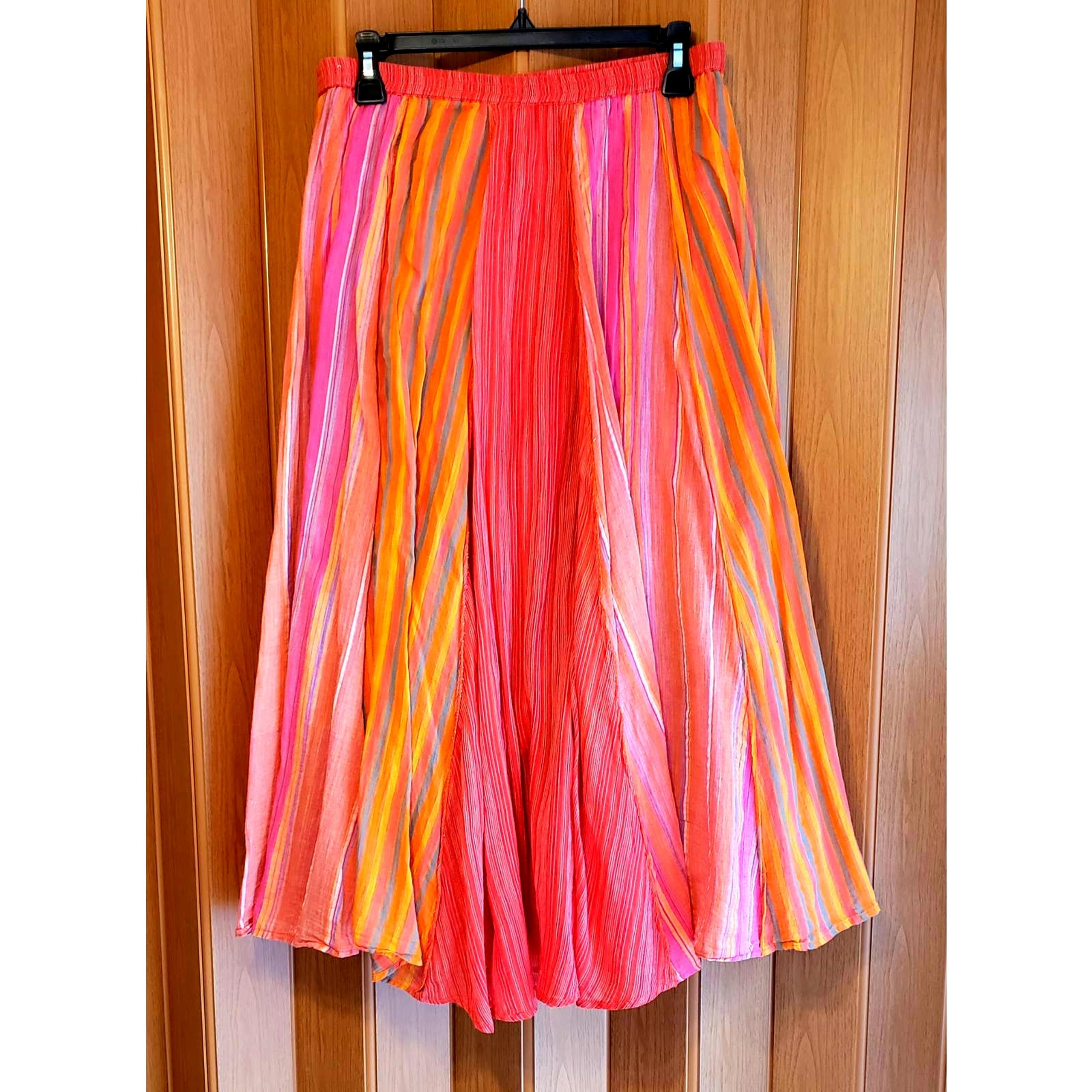 Coldwater Creek size 8 long gypsy skirt