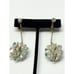 Vintage Aurora Borealis Crystal Chain Drop Earrings