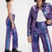 Levi’s shine ribcage straight ankle jeans candy coated purple NWT SZ 30!