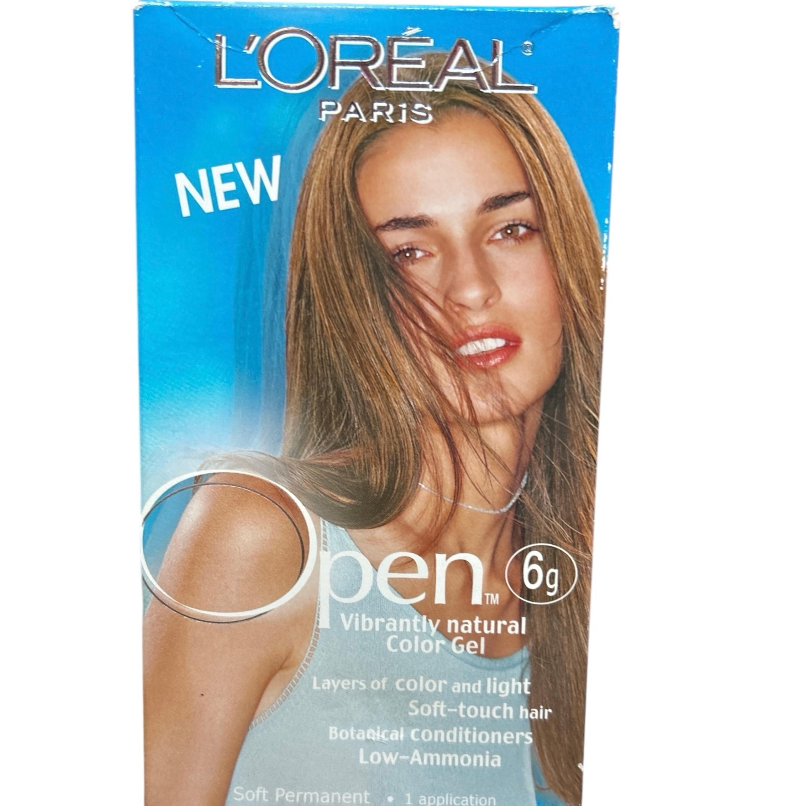 L’Oreal Paris Open Color Gel Hair Color 6G Golden Light Blond