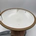 Steve Coburn Pottery Casserole with Lid Covered Soup Dish USA Ladle Blue Signed