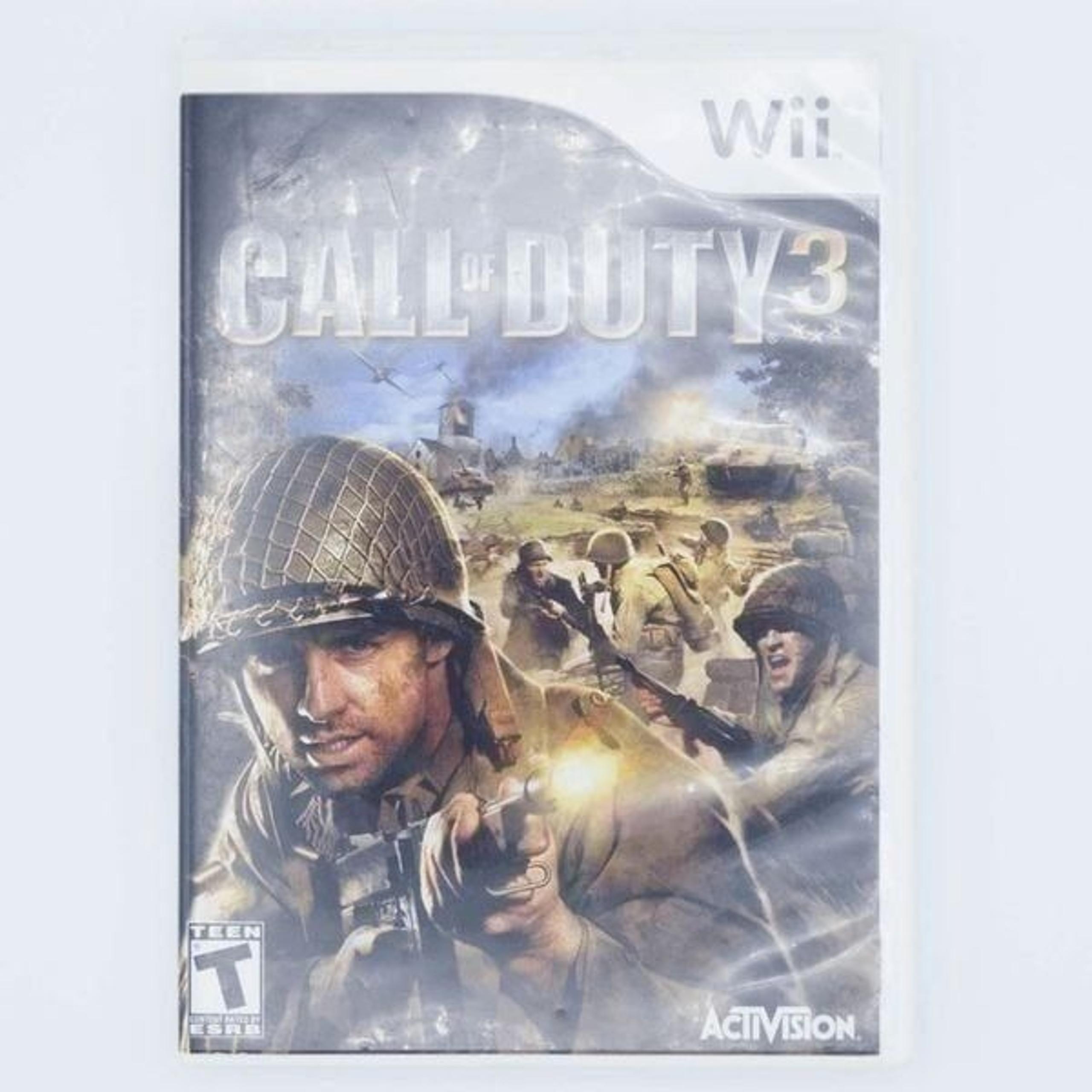 Wii Call of Duty 3 and Wii WWII Aces: Wing Series