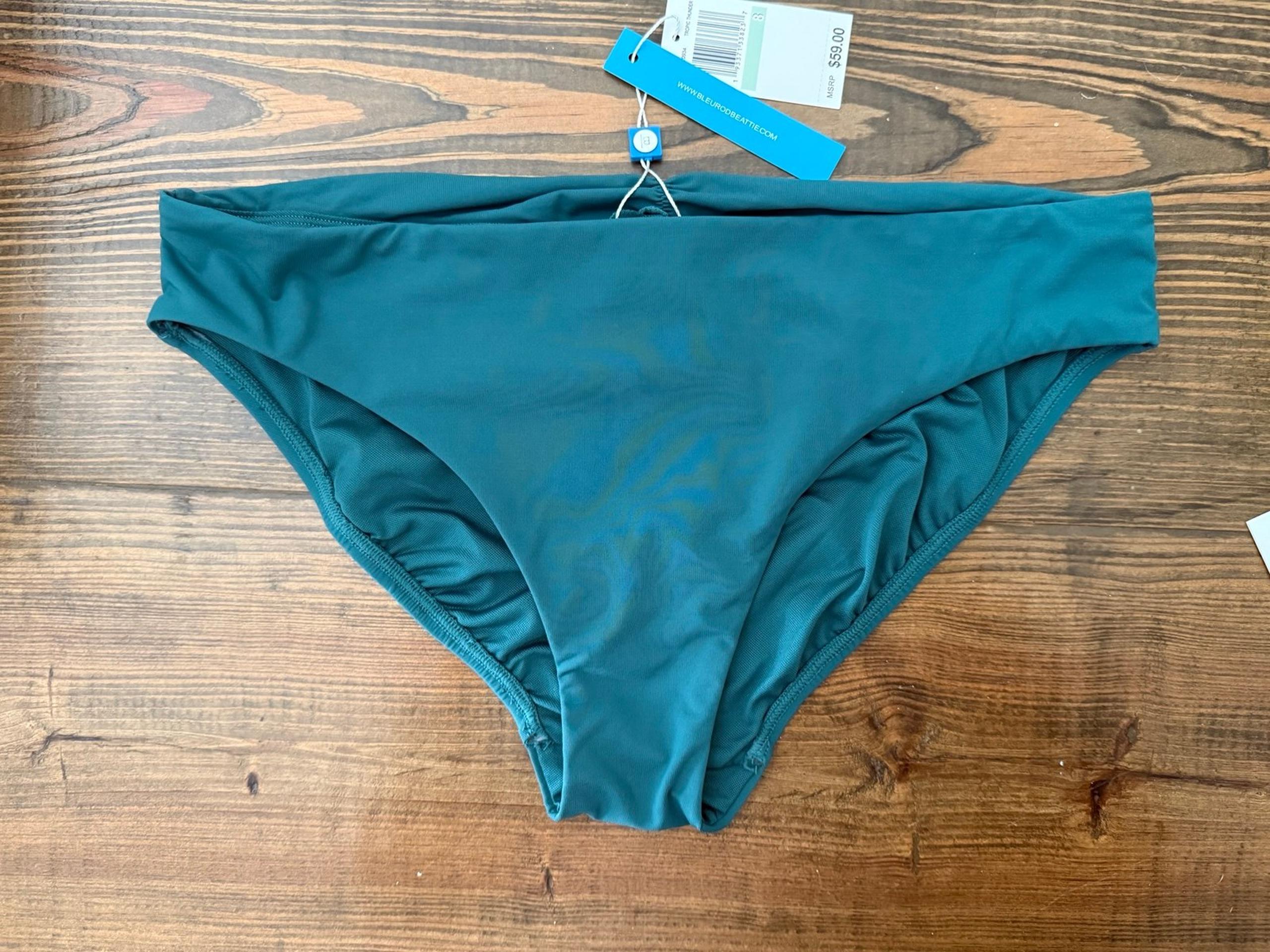 NWT Bleu Rod Beattie Bikini Bottoms Size 8