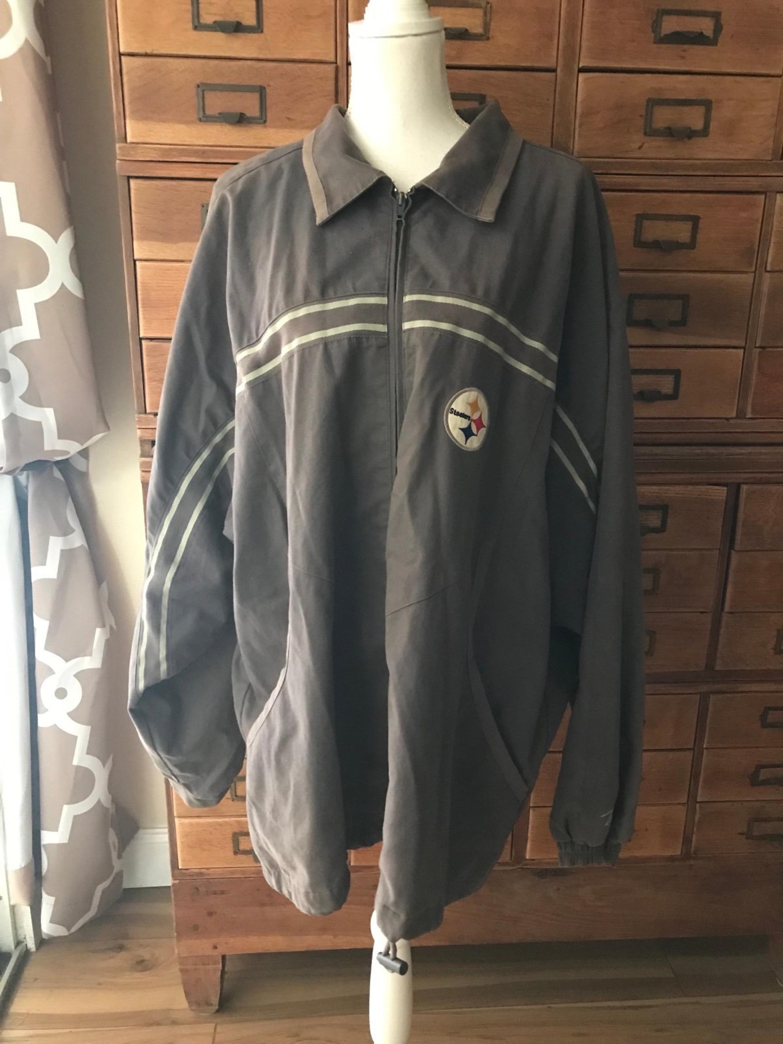 90's Pittsburgh Steelers NFL Pro Player Vintage Men's Jacket Windbreaker XL