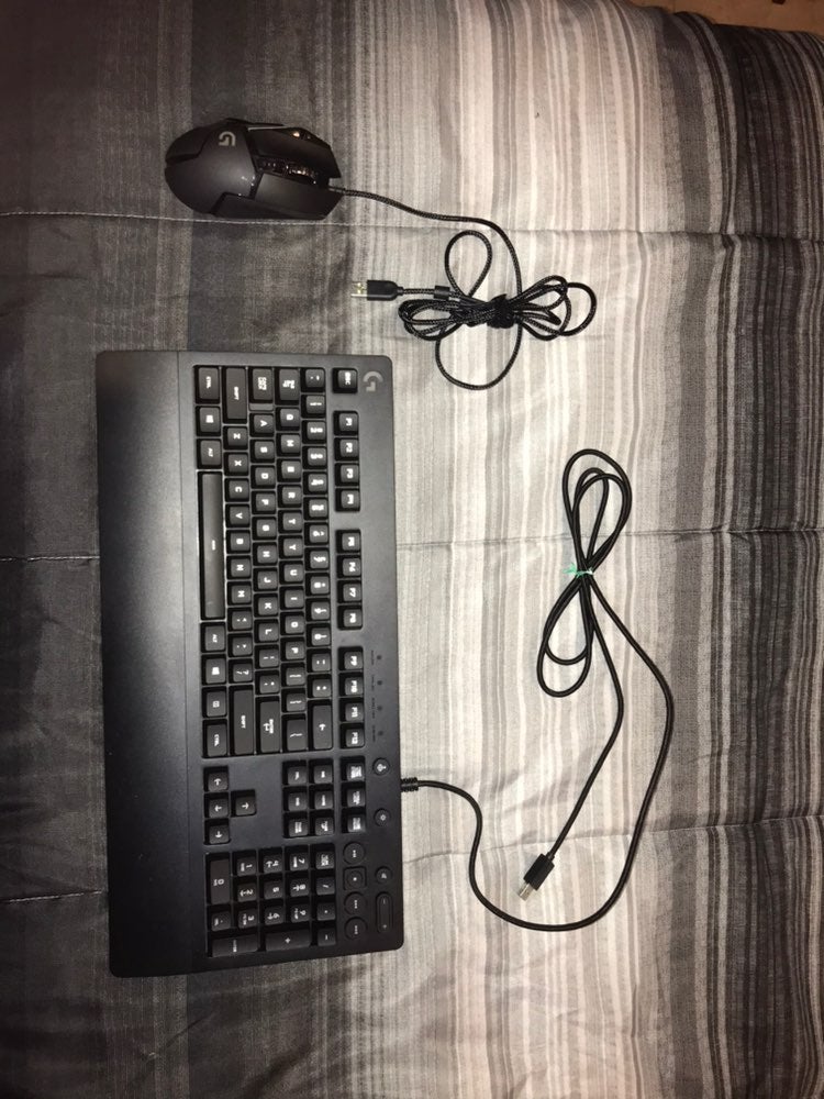 Logitech keyboard and mouse