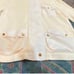 Rare Vintage Lauren Ralph Lauren Hooded Knitted Jacket White Size XL