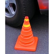 Collapsible Reflective Emergency Cone Safety Gear for Workplace Protection