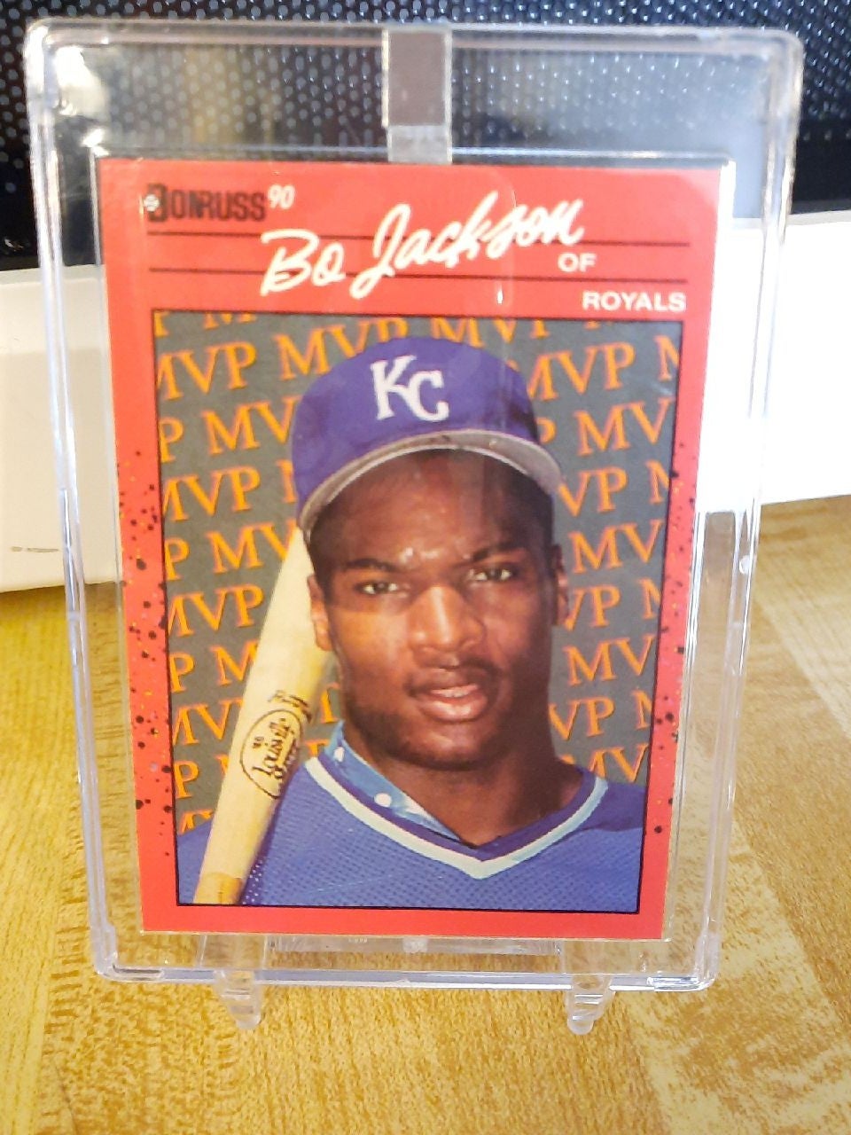 BO JACKSON ERROR CARD
