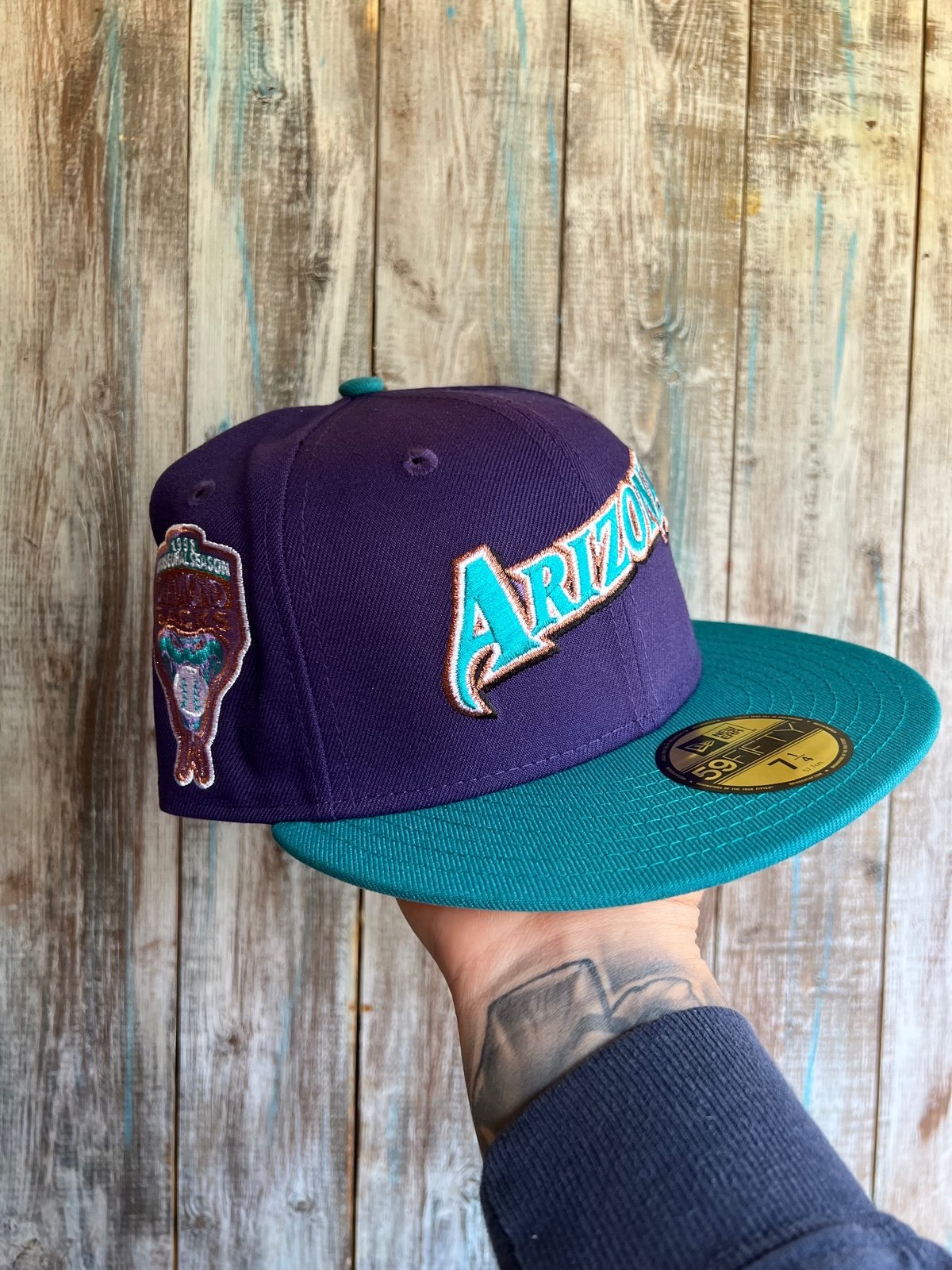 ARIZONA DIAMONDBACKS INAUGURAL PATCH JERSEY (7 1/4)