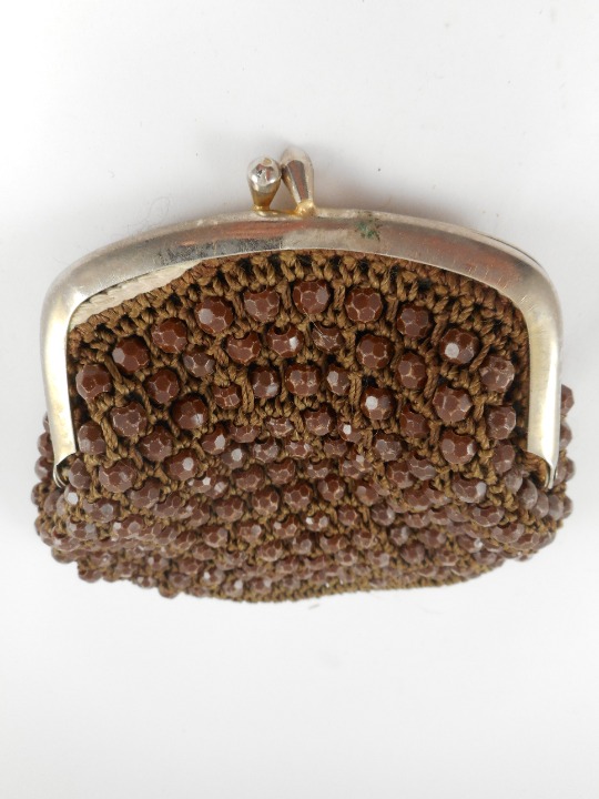 Small Beaded coin purse 1952